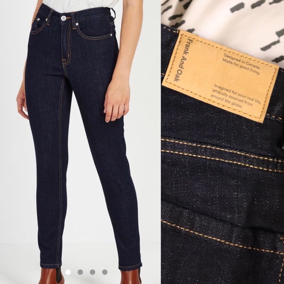 frank and oak debbie jeans